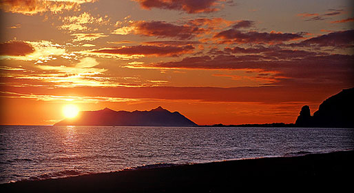 Tramonto al Circeo